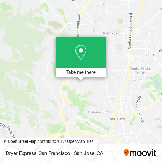 Dryer Express map