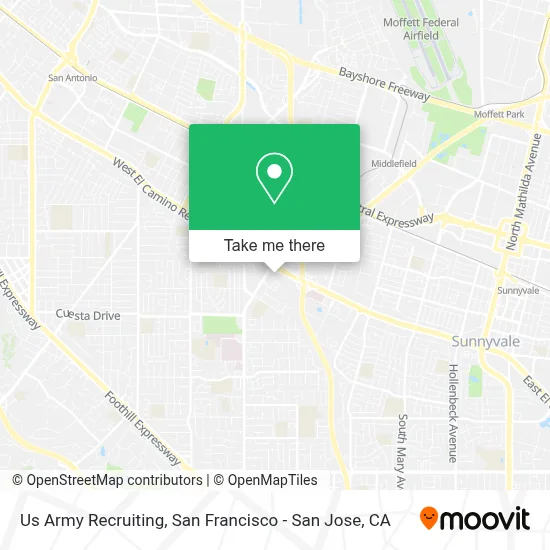 Us Army Recruiting map