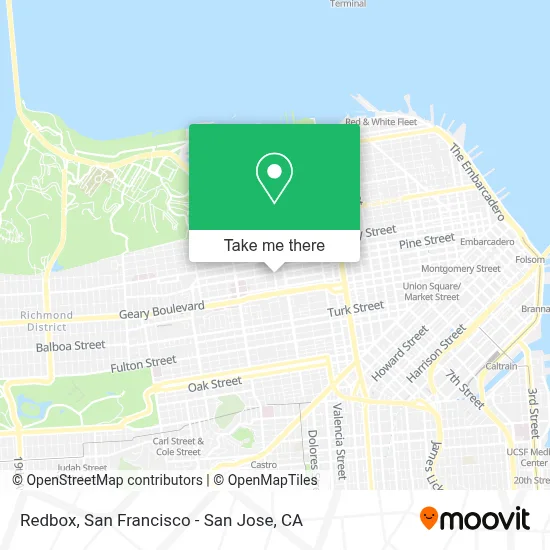 Redbox map