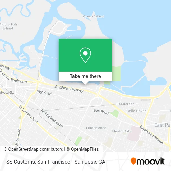 SS Customs map