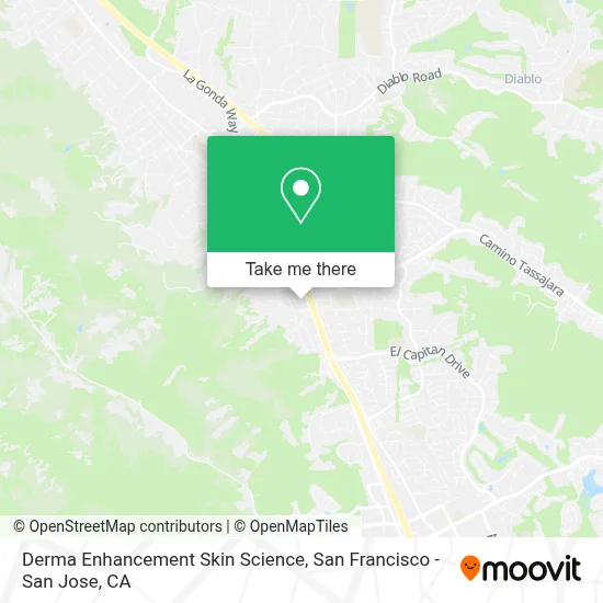 Derma Enhancement  Skin Science map
