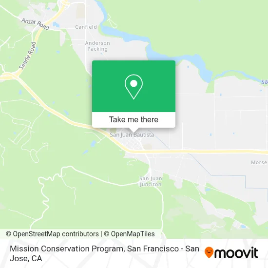 Mission Conservation Program map