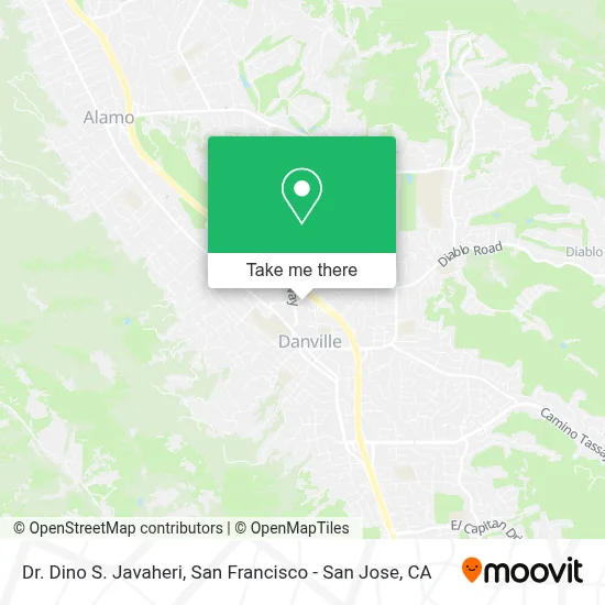 Dr. Dino S. Javaheri map
