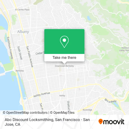 Abc Discount Locksmithing map