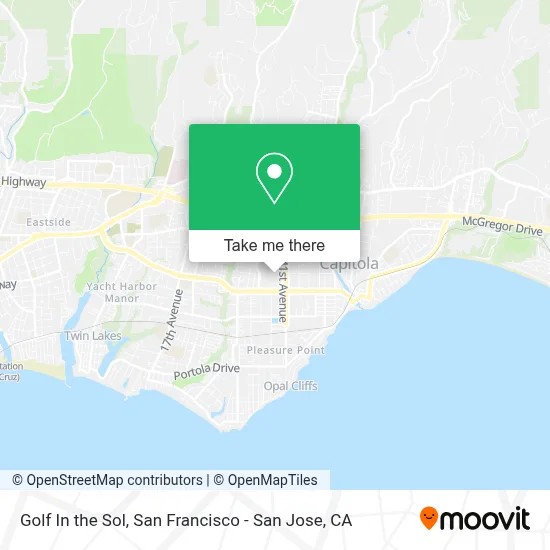 Golf In the Sol map