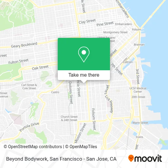Beyond Bodywork map