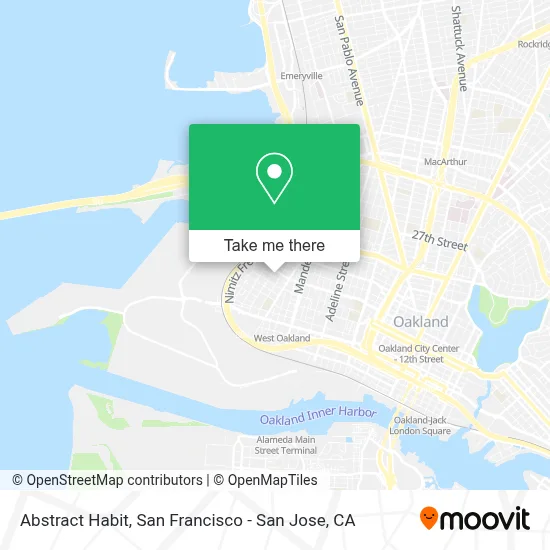 Abstract Habit map