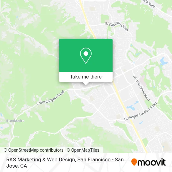 RKS Marketing & Web Design map