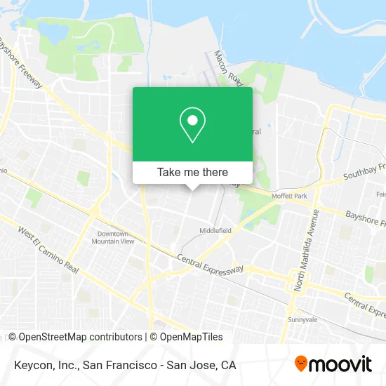 Keycon, Inc. map