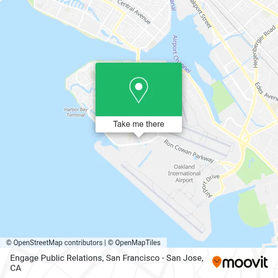 Engage Public Relations map