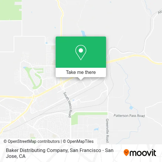 Baker Distributing Company map