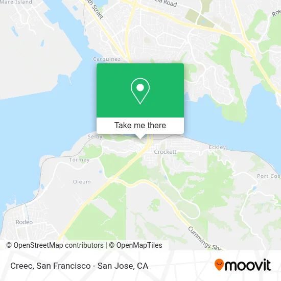 Creec map