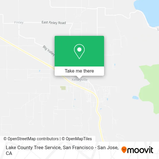 Lake County Tree Service map
