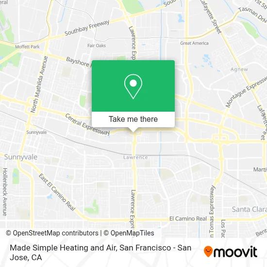 Made Simple Heating and Air map