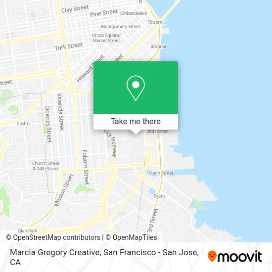 Marcia Gregory Creative map