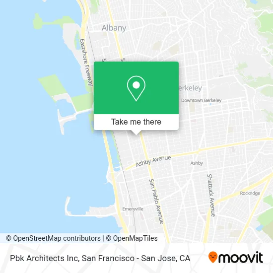 Pbk Architects Inc map