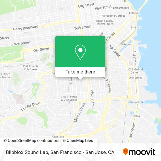 Blipblox Sound Lab map