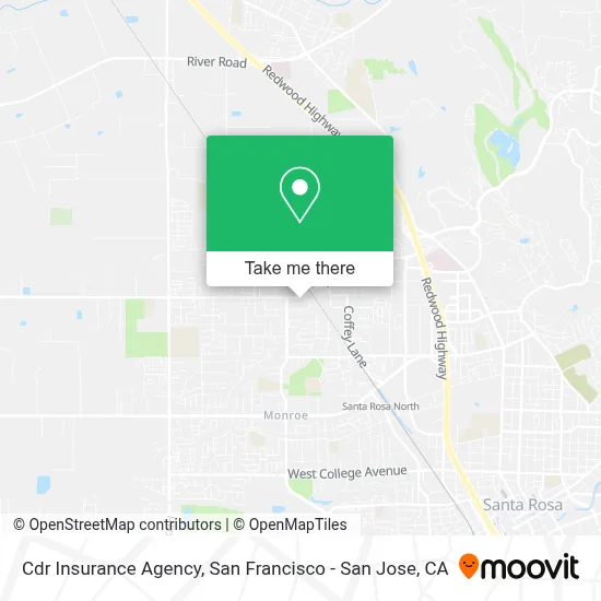 Cdr Insurance Agency map