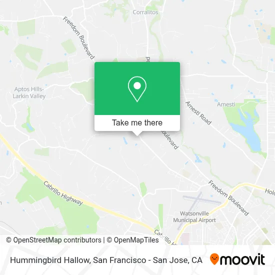 Hummingbird Hallow map