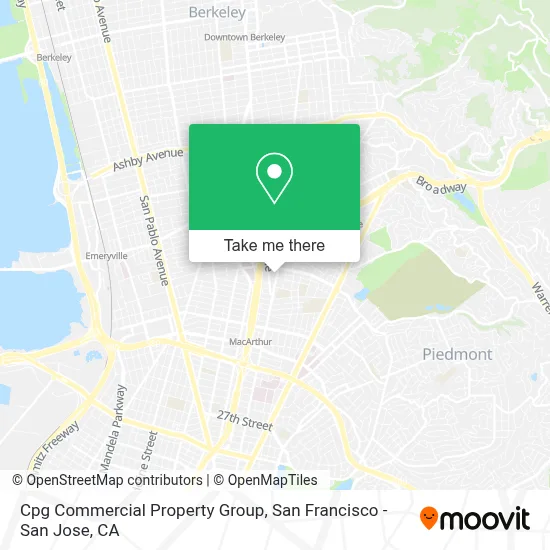 Cpg Commercial Property Group map