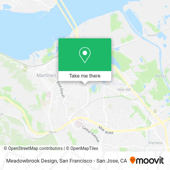 Meadowbrook Design map