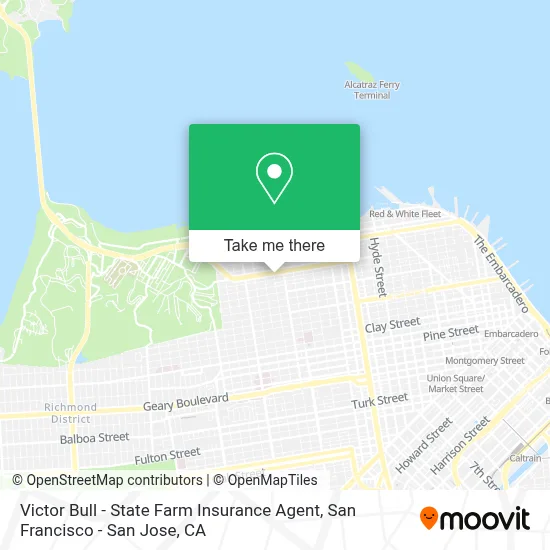 Victor Bull - State Farm Insurance Agent map