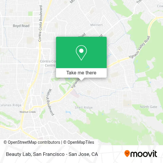 Beauty Lab map
