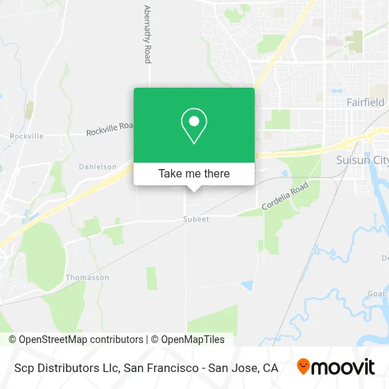 Scp Distributors Llc map
