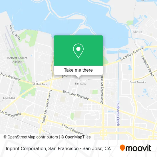 Inprint Corporation map