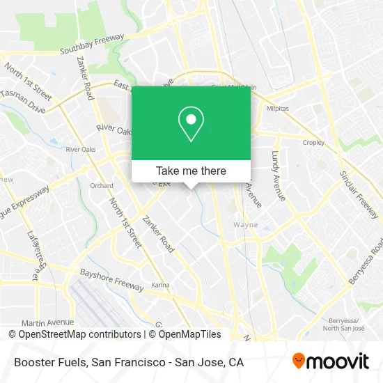 Booster Fuels map