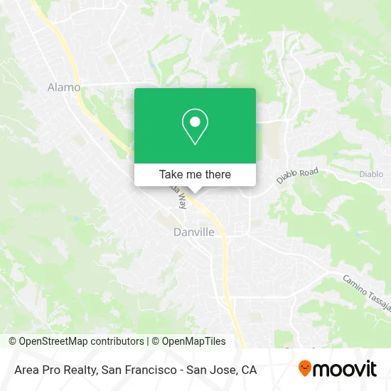 Area Pro Realty map