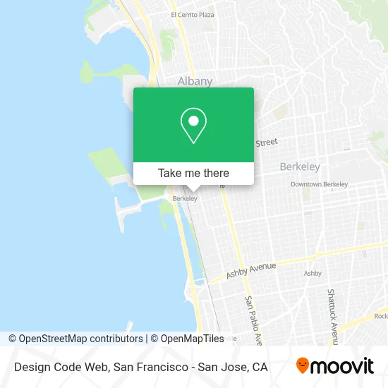 Design Code Web map
