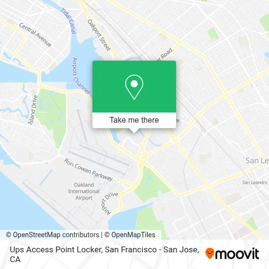 Ups Access Point Locker map