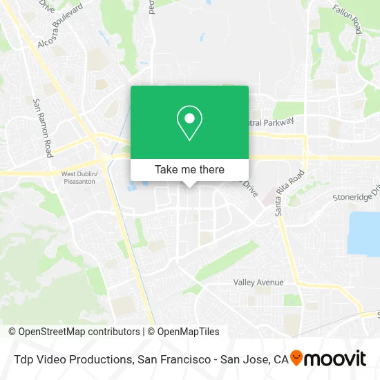 Tdp Video Productions map