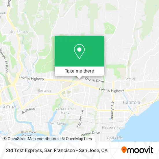 Std Test Express map