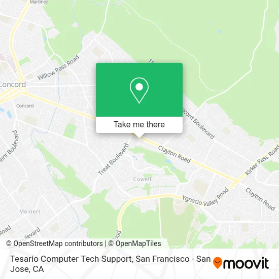 Tesario Computer Tech Support map