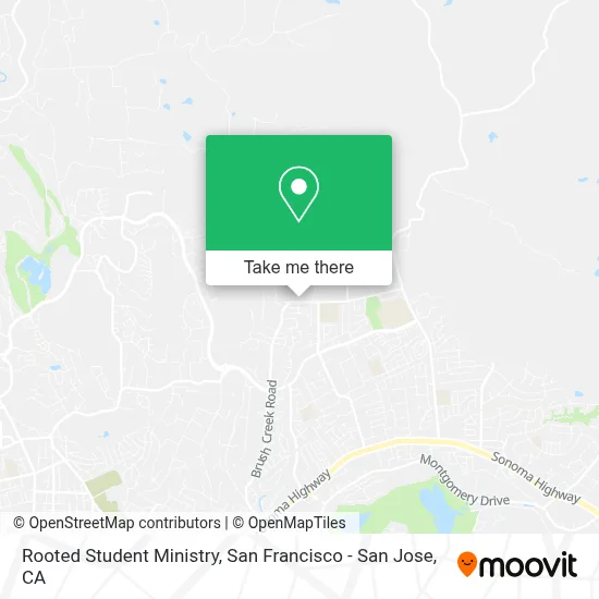 Rooted Student Ministry map