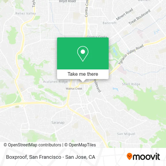 Boxproof map