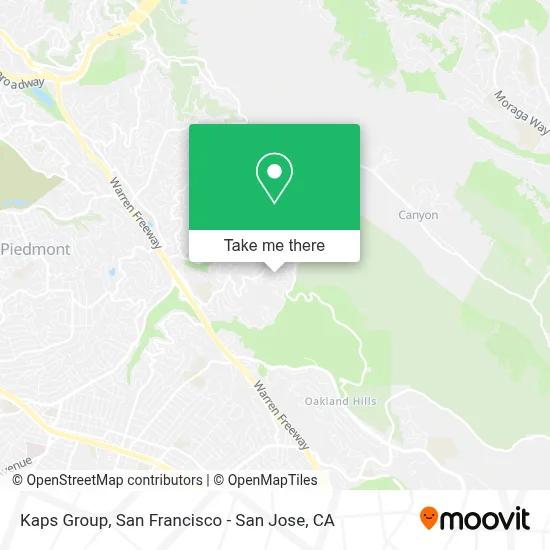 Kaps Group map