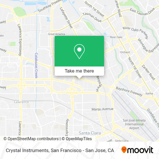 Crystal Instruments map