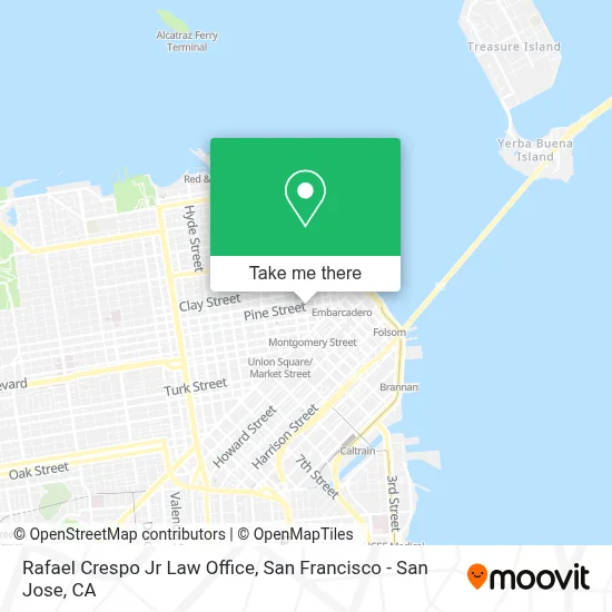 Rafael Crespo Jr Law Office map