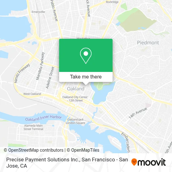 Precise Payment Solutions Inc. map
