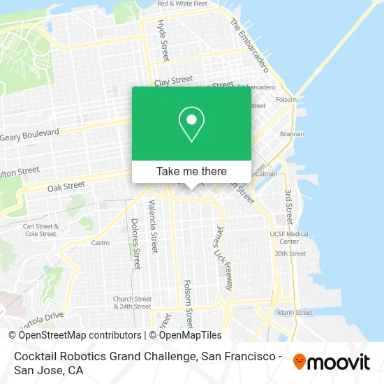 Cocktail Robotics Grand Challenge map