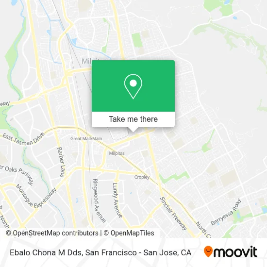 Ebalo Chona M Dds map