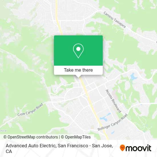 Advanced Auto Electric map