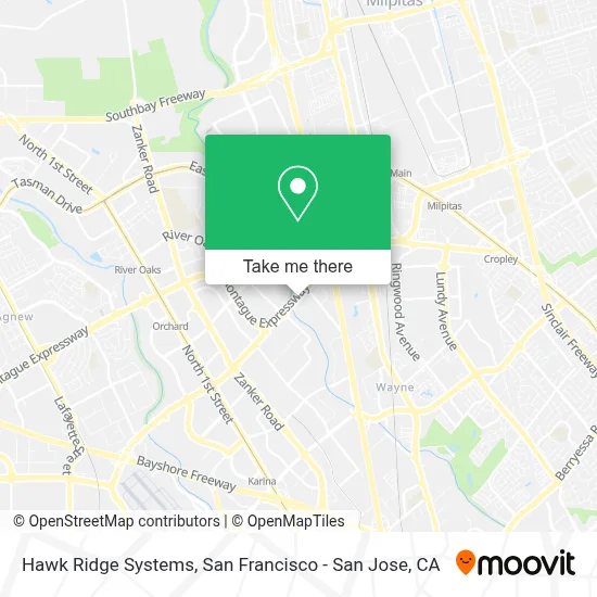 Hawk Ridge Systems map