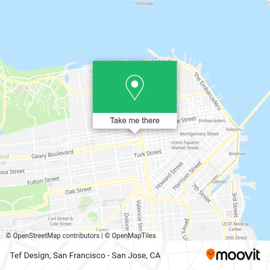 Tef Design map