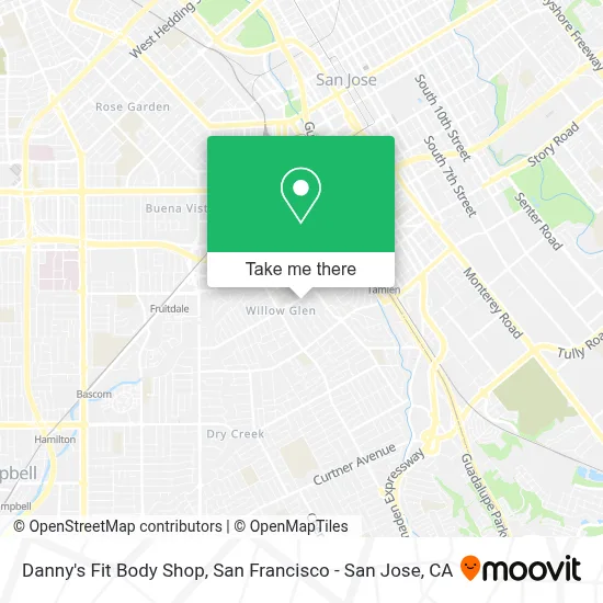 Danny's Fit Body Shop map