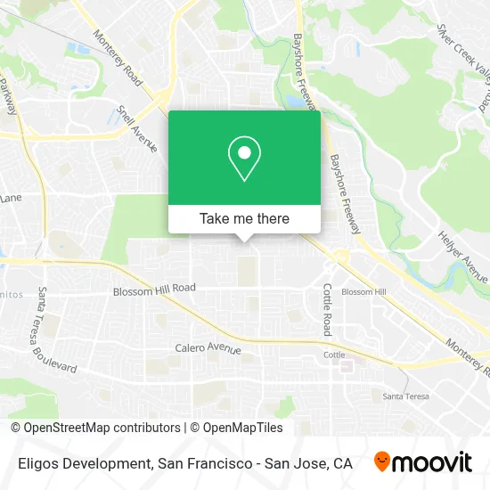 Eligos Development map