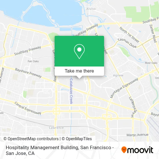 Hospitality Management Building map